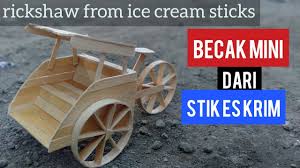 Maybe you would like to learn more about one of these? Ide Kreatif Becak Dari Stik Es Krim Kerajinan Tangan Cara Buat Miniatur Becak Youtube