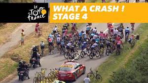 Geraint thomas won the 105th edition of the tour de france ahead of tom dumoulin and chris froome. What A Crash Stage 4 Tour De France 2018 Youtube