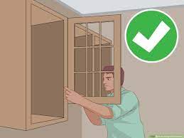How do i protect the. How To Hang Wall Cabinets 15 Steps With Pictures Wikihow