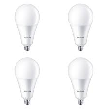 How does your lamp hold the bulb inside, is it enclosed or is it open? Philips 24w 200w Daylight Deluxe A35 Non Dimmable Led Light Bulb 4 Pack The Home Depot Canada
