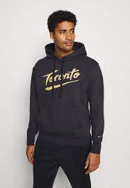 You don't have to wait for game day to show your team spirit! Nike Performance Nba Toronto Raptors City Edition Essential Hoodie Vereinsmannschaften Black Club Gold Schwarz Zalando De