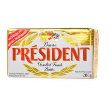 Last year was a soft launch and now that the company has been doing. President Unsalted Butter Pack 82 Fdm 200g