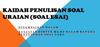 Maybe you would like to learn more about one of these? Panduan Kaidah Penulisan Soal Uraian Soal Esai Pendidikan Kewarganegaraan Pendidikan Kewarganegaraan