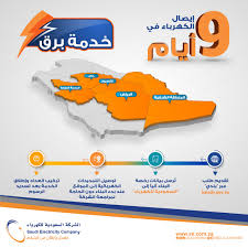 صحيفة خيبر نيوز الإلكترونية السعودية للكهرباء ضمن خدمة برق لإيصال الكهرباء خلال 9 أيام فقط