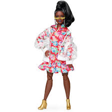 Barbie Bmr1959 Clear Vinyl Bomber Jacket Floral Hoodie Dress Walmart Com Floral Hoodie Floral Bomber Jacket Fashion
