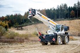 liebherr presents rough terrain crane at intermat 2018