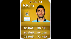 Sergio leonel agüero del castillo, also known as kun agüero, is an argentine professional footballer who plays as a striker for la liga club. Fifa 14 Player Review Sergio Aguero 88 In Game Stats And Gameplay Youtube