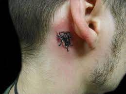 Behind The Ear Tattoos For Men Images Pictures Tattoos For Guys Small Tattoos For Guys Behind Ear Tattoos