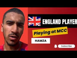 Hamza shaikh youngest to play county cricket training with MCC