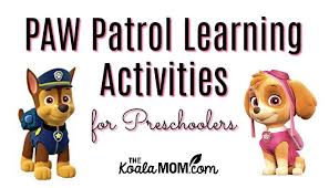 The library is a password protected page for all subscribers. Paw Patrol Learning Activities For Preschoolers The Koala Mom