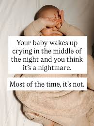 Your baby isn't waking up crying for no reason. They're responding to what  their body is feeling. When the nervous system stays on high alert, night  wakings tend to be more intense