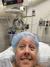 Got one stent fitted about an hour & half ago.sitting in the ward having a  cup of coffee..