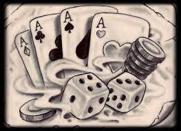 Gambling By Karlinoboy Deviantart Com On Deviantart Card Tattoo Designs Card Tattoo Gambling Tattoo