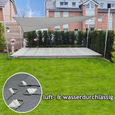 Denn die form ihres segeltuchs für den garten können sie völlig frei wählen, zum beispiel: Freistehende Sonnensegel Im Garten Oder Auf Der Terrasse Pina