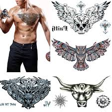 Butterfly chest tattoo black female. Amazon Com Large Tattoos Fake Temporary Body Art Stickers For Men Women Teens Viwieu 3d Realistic Girls Chest Temporary Tattoos 5 Sheets Water Transfer Body Tattoos Beauty