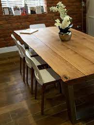 Solid wood furniture looks aesthetic, beautiful, considerable and is characterized by ergonomics an oak dining table and bench set will be a spectacular addition to any interior or landscape design. Dining Table Gallery Abacus Tables