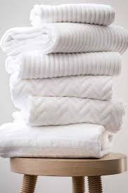 Nothing Is More Satisfying Than Crisp White Bath Towels White Towels Bathroom Towels White Bath Towels