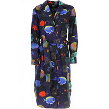 paul smith clothing for women dresses fish pattern spring