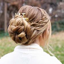 Roll yourself into a new era with this sweet 'do. 35 Gorgeous Updos For Bridesmaids Stayglam Quince Hairstyles Long Hair Styles Long Hair Updo