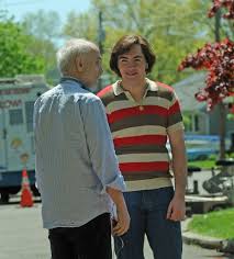 The actor looks uncannily like his father, who passed away in 2013. Michael Gandolfini Channels Late Father James As Young Tony On Sopranos Prequel Set Pics Entertainment Tonight