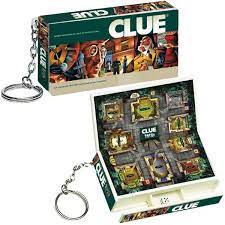 Clue Game Keychain Clue Games Cool Keychains Miniture Things