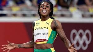 The jamaican tore round the olympic stadium in a personal best time, but is it fair to say she might have that's the question on everyone's lips after the 100m champion's performance in the 200m. Om Hygpdodn6cm
