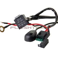 Flashtech 40 Amp Led Light Bar Wiring Kit Harness Relay On Off Switch Kit Single Connector