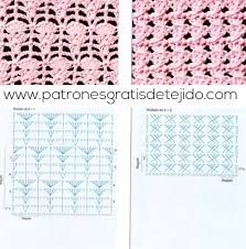 Aprende todas las técnicas y puntos de crochet o ganchillo, y disfruta con nuestros patrones de. 16 Patrones De Puntos Calados A Crochet