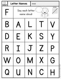 Automatic recognition of spoken letters is one of the most challenging tasks in the field of computer speech recognition. Kindergarten Assessment Worksheets Superstar Worksheets