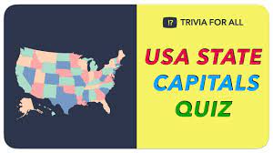 Think you know a lot about halloween? Usa 50 States Capital Trivia Quiz Youtube