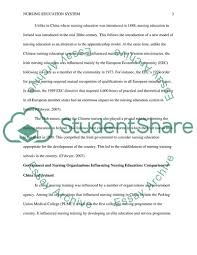 This new ecpi university 2.5 year bachelor of science in nursing path will allow the student who focus on becoming a nurse the ability to: Comparison Of Two Nursing Education System Essay
