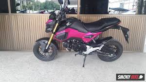 มอเตอร ไซค honda msx125 smokybike มอเตอร ไซค