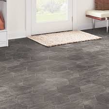 Luxury vinyl hexagon vinyl sheet flooring. Empire Flooring River North Sheet Vinyl Flooring Empire Today