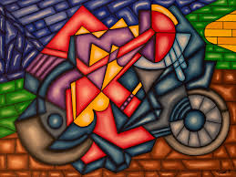 BMW Oil Painting By Daniel Burtea