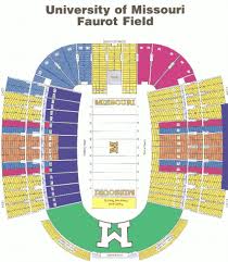 22 Competent Mizzou Faurot Field Seating Chart