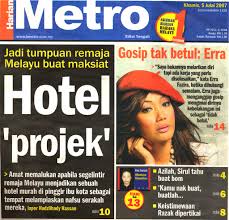 Tajuk utama harian metro hari ini samseng air liur, 3 beranak maut, wajah pengebom bukit bintang. Berita Metro Harian