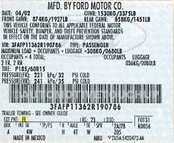How To Find Ford Paint Codes For