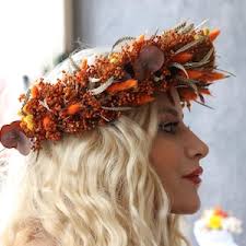 Teal Floral Wedding Dress