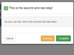 Create Step By Step Modal With Jquery And Bootstrap Jquery Modal Plugins