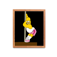 Sexy Homer Simpson Print - Etsy