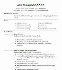 dental intern resume example saveetha
