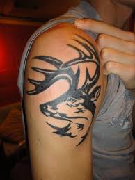 Native american symbols, like the deer track symbol, can vary in meaning from one tribe to another and across the culture groups of north america.native american indians were a deeply spiritual people and they communicated their history, thoughts, ideas and dreams from generation to generation through symbols and signs such as the deer track symbol 58 Deer Antler Tattoos Collection With Meanings