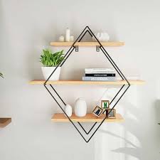 Nuevo Estante De Plancha De Almacenamiento De 50x50x19cm Estante Retro De Madera Artistico Para Pared Estanteria Para Armario Colgador De Puerta Estante Org Prateleiras Pendurados Decoracao Com Prateleiras Estantes Penduradas
