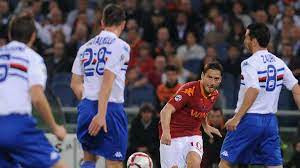 Nella gara di andata contro la sampdoria la roma era terza in classifica. Roma Crash To Defeat Eurosport