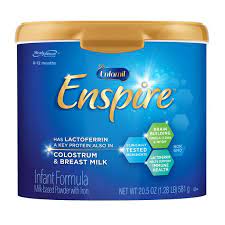Enfamil Enspire Baby Formula Our Closest To Breast Milk Powder 20 5 Oz Reusable Tub Walmart Com Walmart Com