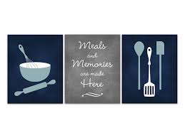 Kitchen Wall Decor Kitchen Wall Art Prints Blue Gray Etsy In 2020 Kitchen Decor Wall Art Kitchen Wall Art Kitchen Decor Paintings