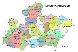 Bhopal In Mp Map Map Of Madhya Pradesh Showing The Districts Under Study | Download  Scientific Diagram