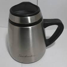 Can be used to carry any liquid the user desires such as tea, coffee, water, or juices, and some even starbucks stainless steel mug. Starbucks Stainless Steel Chubby Coffee Mug Lid 16 Oz Nice Rare Skid Patent Pend 34 99 Picclick