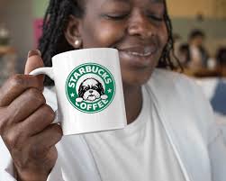 Shih Tzu Starbucks Coffee Funny Shih Tzu Coffee Mug|starbucks Lover Gift  Shih Tzu Dog Lover Gift Funny Dog Mug Birthday Gift