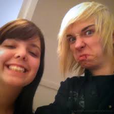 In Memory Of Frank Wolf — Frank Wolf (Francis Lapointe) with his sister  on...